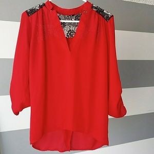 Beautiful Red Blouse
